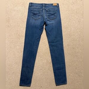 Aeropostale Dark Blue Skinny Jeans 4 long jeggings